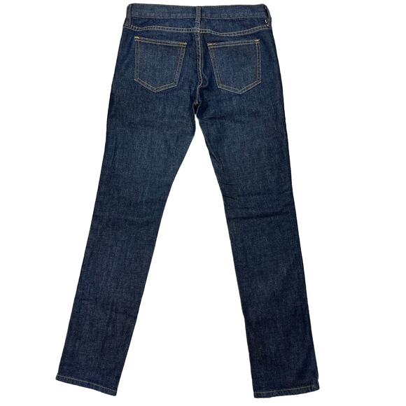 Gap 1969 Y2K Low-Rise Jeans Women's 4R Straight Dark Wash Stretch Denim Grunge - Picture 3 of 9